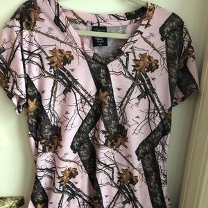 Pink Camouflage T-shirt